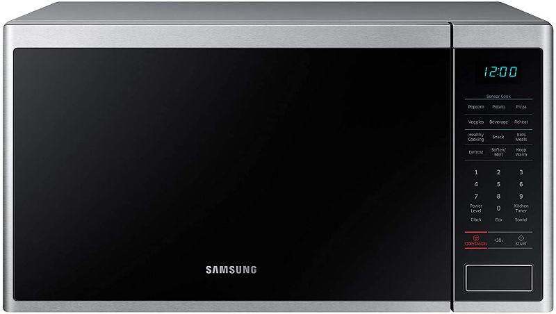 Photo 1 of Samsung MS14K6000AS/AA MS14K6000 speed-cooking-microwave-ovens, 1.4 cu. ft, Stainless Steel
