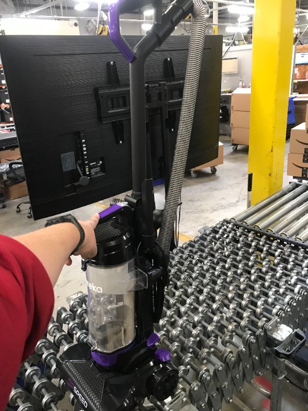 Photo 1 of eureka NEU182B PowerSpeed Bagless Upright Vacuum Cleaner, Lite, Purple
