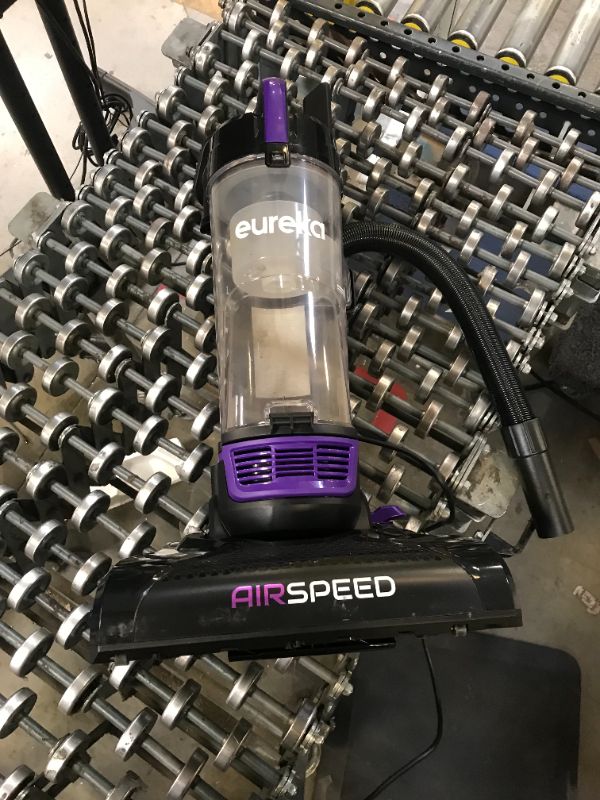 Photo 1 of eureka NEU182B PowerSpeed Bagless Upright Vacuum Cleaner, Lite, Purple
