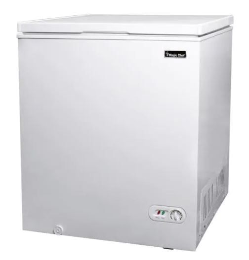 Photo 1 of 5.0 cu. ft. Chest Freezer in White
