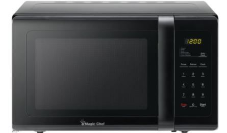 Photo 1 of Magic Chef 0.9 Cu. Ft. 900W Countertop Microwave Oven in Black
