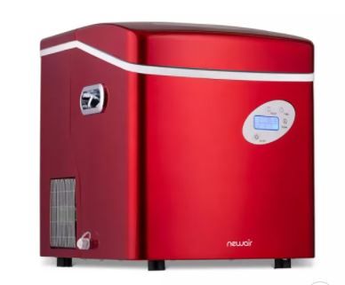 Photo 1 of NewAir 50lbs Portable Ice Maker - Red AI-215R
