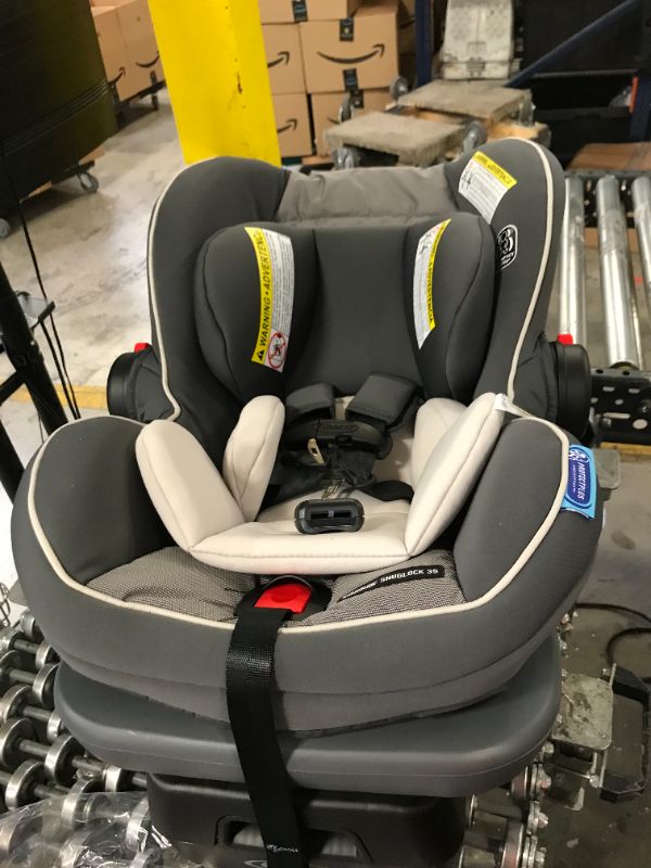 Photo 3 of Graco SnugRide SnugLock 35 Elite Infant Car Seat, Oakley Gray