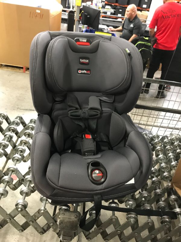 Photo 3 of Britax Boulevard ClickTight Convertible Car Seat, Cool N Dry Charcoal - Cooling & Moisture Wicking Fabric
