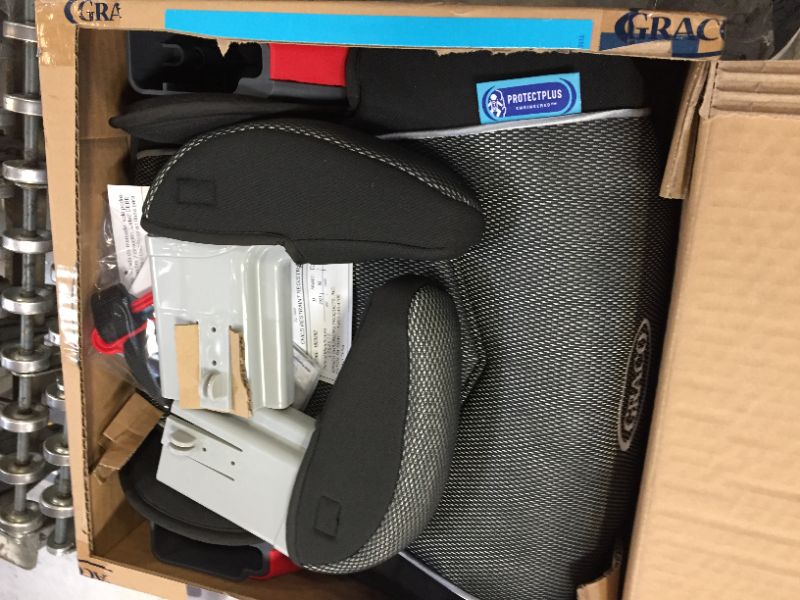 Photo 2 of Graco TurboBooster Backless Booster Car Seat, Galaxy Gray