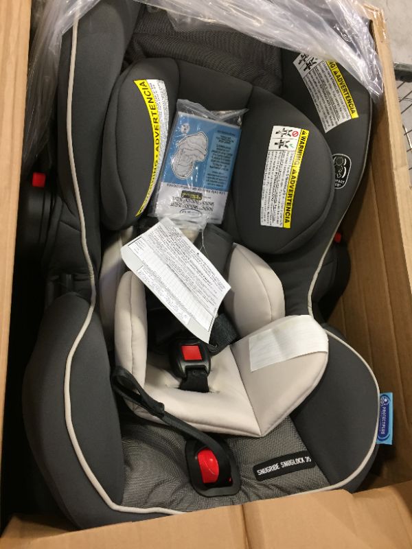 Photo 2 of Graco SnugRide SnugLock 35 Elite Infant Car Seat, Oakley Gray