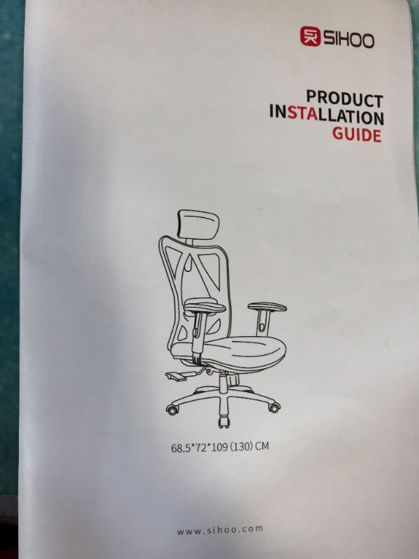 Photo 1 of SIHOO ERGONOMIC OFFICE CHAIR 