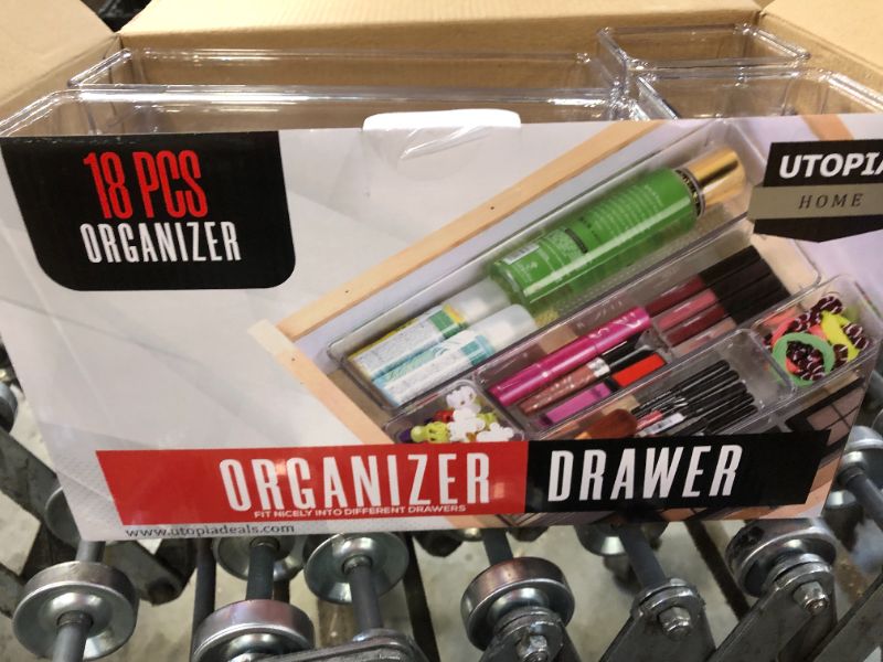 Photo 1 of 18PC DRAWER ORGANIZER SET 