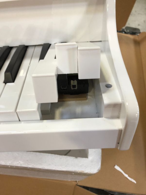 Photo 3 of Deluxe Grand Piano (White) KIDS TOY FOR PARTS 
