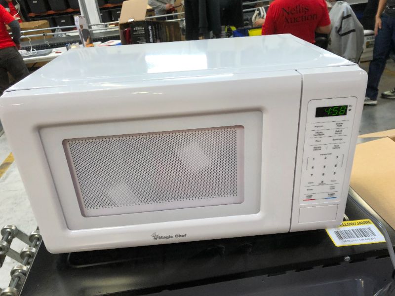 Photo 4 of 0.7 cu. ft. Countertop Microwave in White