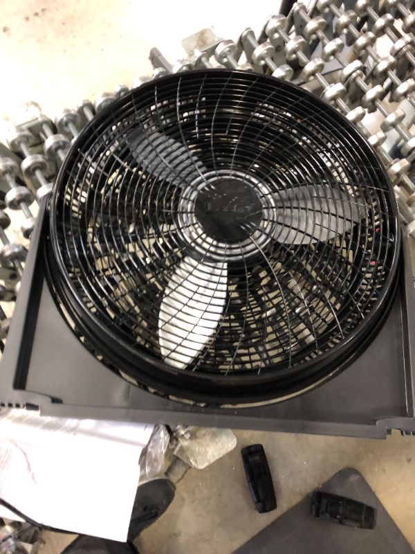 Photo 2 of 20 inch 3-Speed Air Circulator Floor Fan Fully Assembled Pivot Head Garage Shop
