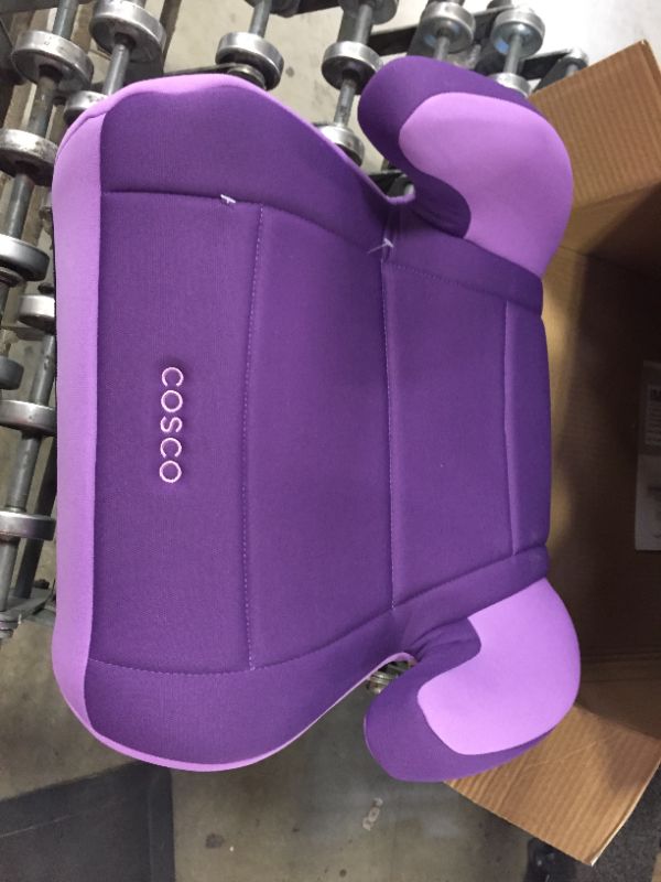 Photo 2 of Cosco Topside Child Safe Belt Positioned Backless Booster Car Seat, Purple Grape