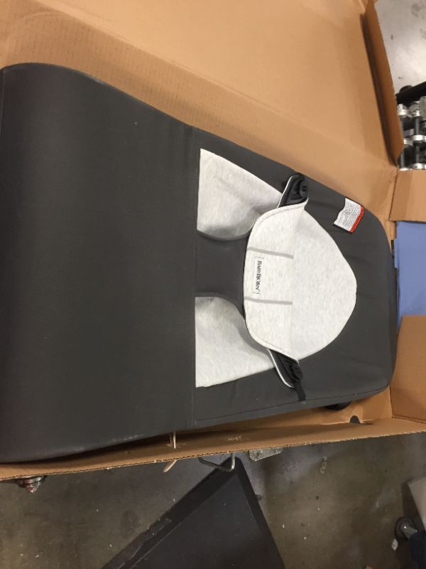 Photo 1 of Babybjorn Balance Soft Cotton Jersey Bouncer - Dark Grey/Light Grey