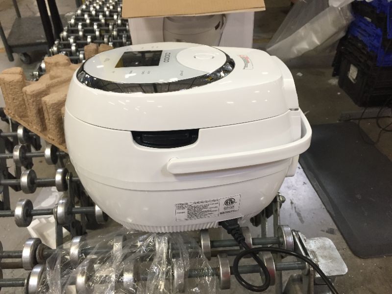 Photo 4 of 2.5 qt. White/Silver 10-cup Multi-functional Micom Electric Rice Cooker and Warmer 16-built-in programs
