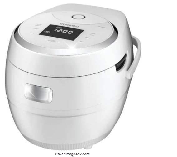 Photo 1 of 2.5 qt. White/Silver 10-cup Multi-functional Micom Electric Rice Cooker and Warmer 16-built-in programs
