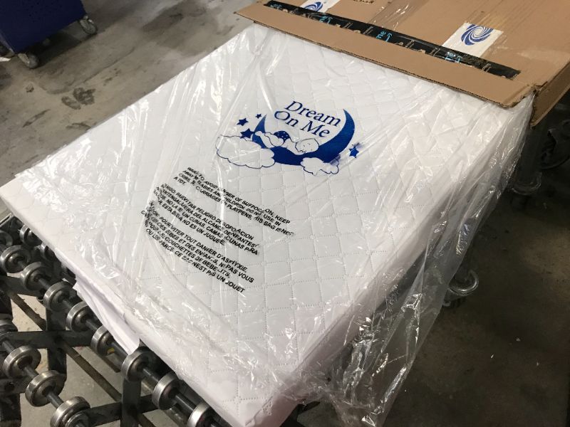 Photo 1 of Dream On Me 3" Extra Firm Portable Crib Mattress, White