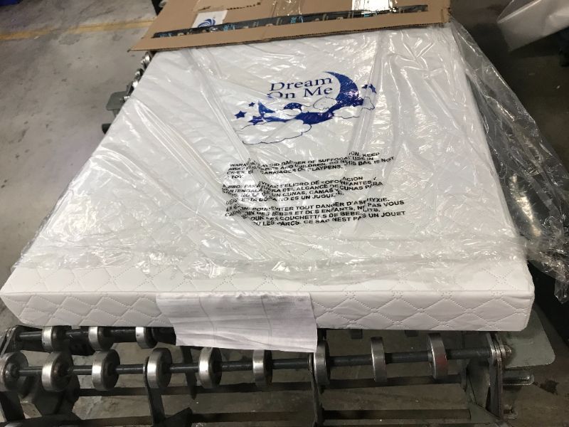 Photo 1 of Dream On Me 3" Extra Firm Portable Crib Mattress, White