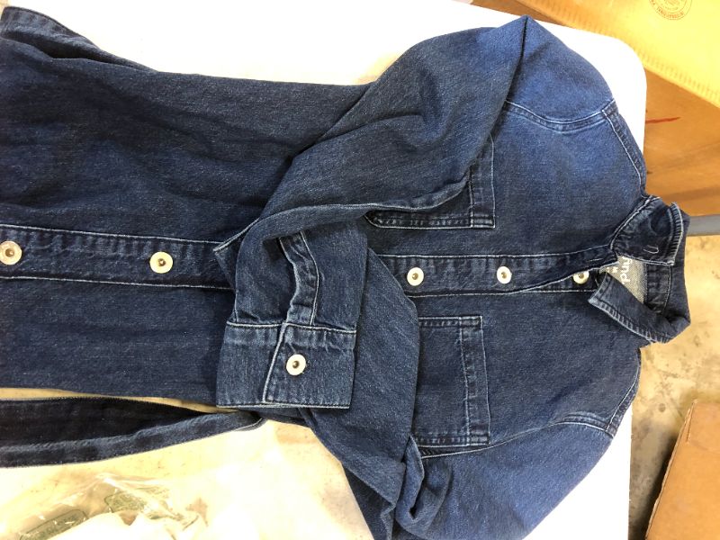 Photo 1 of Jean Dress button up slim size M