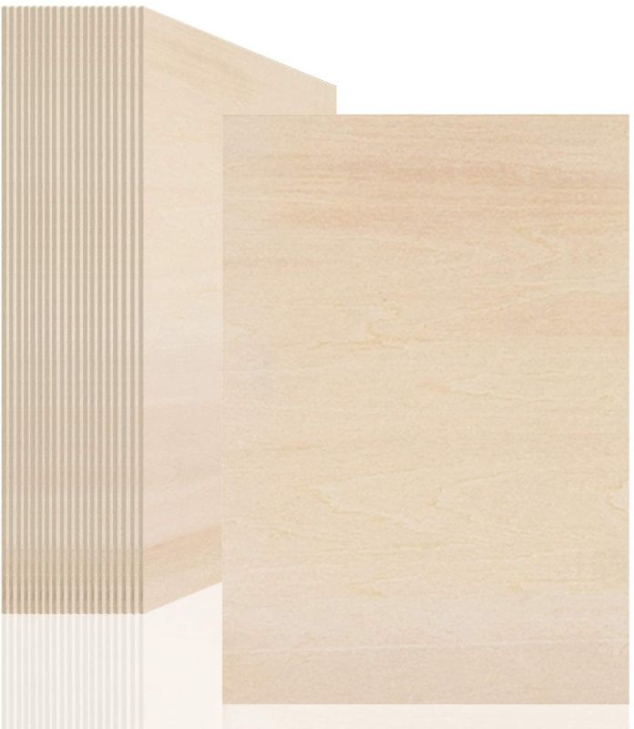 Photo 1 of 20 Pcs Plywood Board Sheets, Lainrrew Thin Basswood Sheets Unfinished Wooden Sheets Wood Sheets for DIY Crafts House Plate Model, 12" X 20" IN