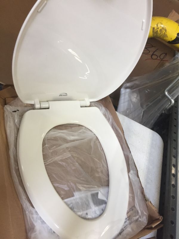 Photo 3 of BEMIS 7300SLEC 346 Toilet Seat will Slow Close and Removes Easy for Cleaning