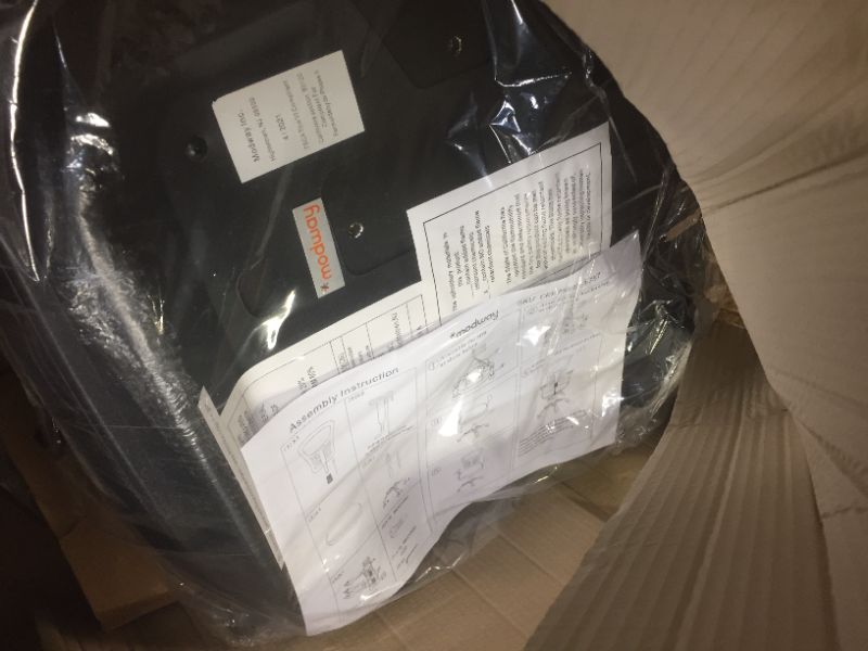Photo 1 of Modway EEI-757-BLK Articulate Ergonomic Mesh Office Chair in Black
