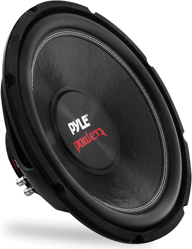 Photo 1 of 10" Car Audio Speaker Subwoofer - 1000 Watt High Power Bass Surround Sound Stereo Subwoofer Speaker System - Non Press Paper Cone, 90 dB, 4 Ohm, 50 oz Magnet, 2 Inch 4 Layer Voice Coil - Pyle PLPW10D
