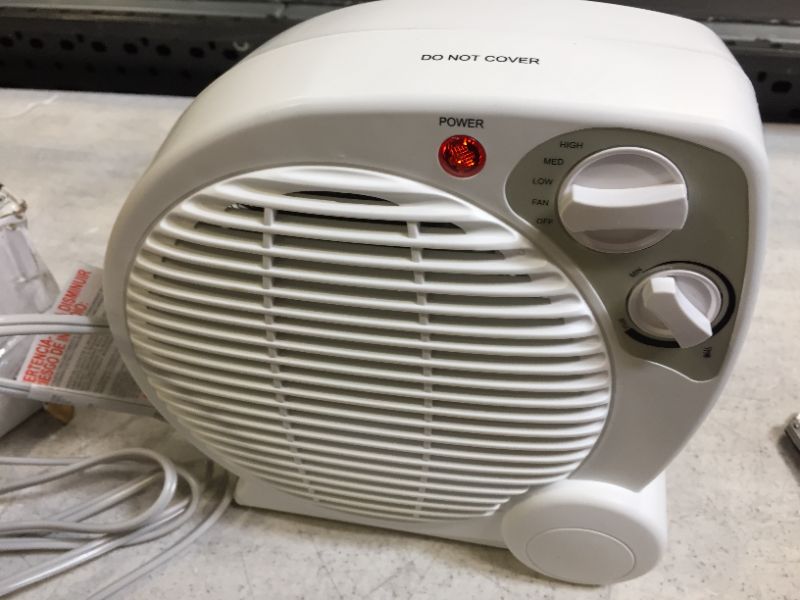 Photo 1 of 1500-Watt Electric Fan Forced Portable Heater
