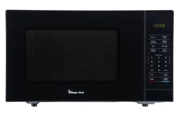 Photo 1 of Magic Chef
1.1 cu. ft. Countertop Microwave in Black with Gray Cavity