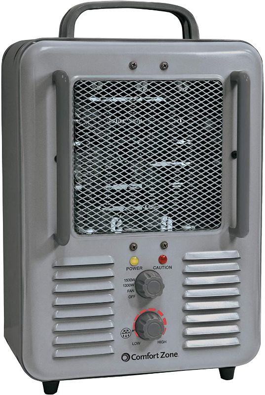 Photo 1 of Comfort Zone CZ798 5120 BTU Multi-Purpose Utility Heater Fan
BLACK