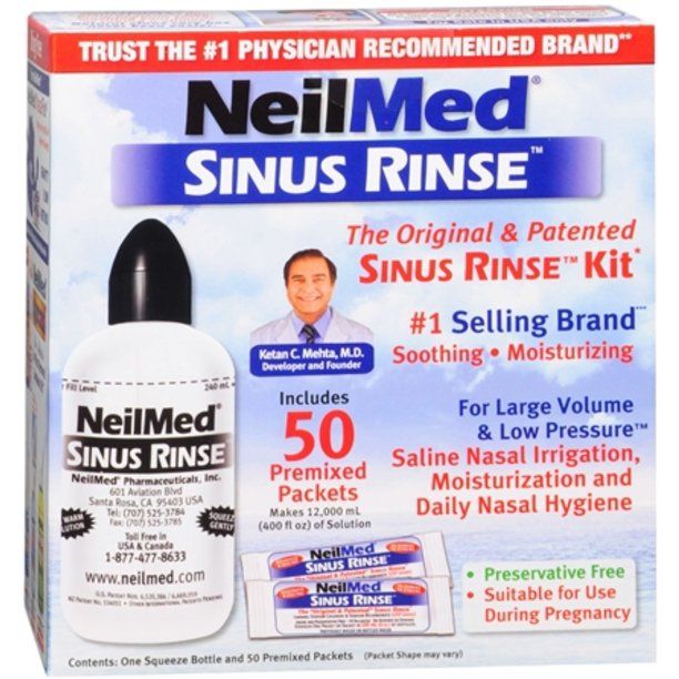 Photo 1 of 2 PACK NeilMed Sinus Rinse Kit 1 Each
