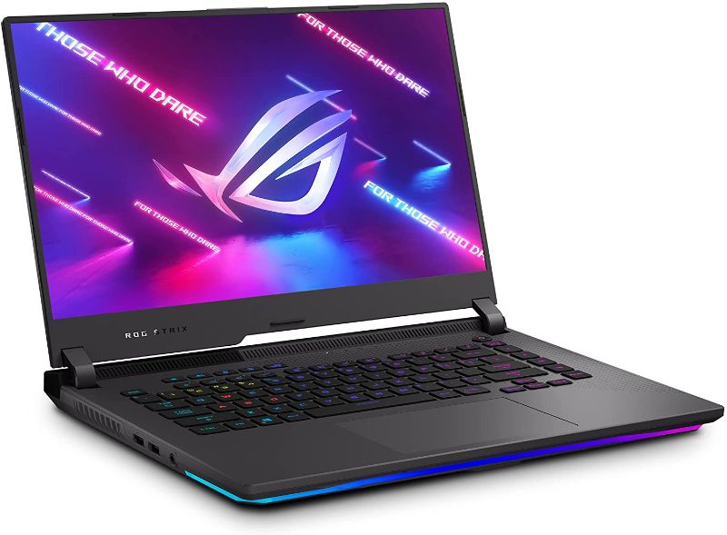 Photo 1 of ASUS ROG Strix G15 (2021) Gaming Laptop, 15.6” 300Hz IPS Type FHD Display, NVIDIA GeForce RTX 3060, AMD Ryzen 9 5900HX, 16GB DDR4, 512GB PCIe NVMe SSD, RGB Keyboard, Windows 10, G513QM-EB94
