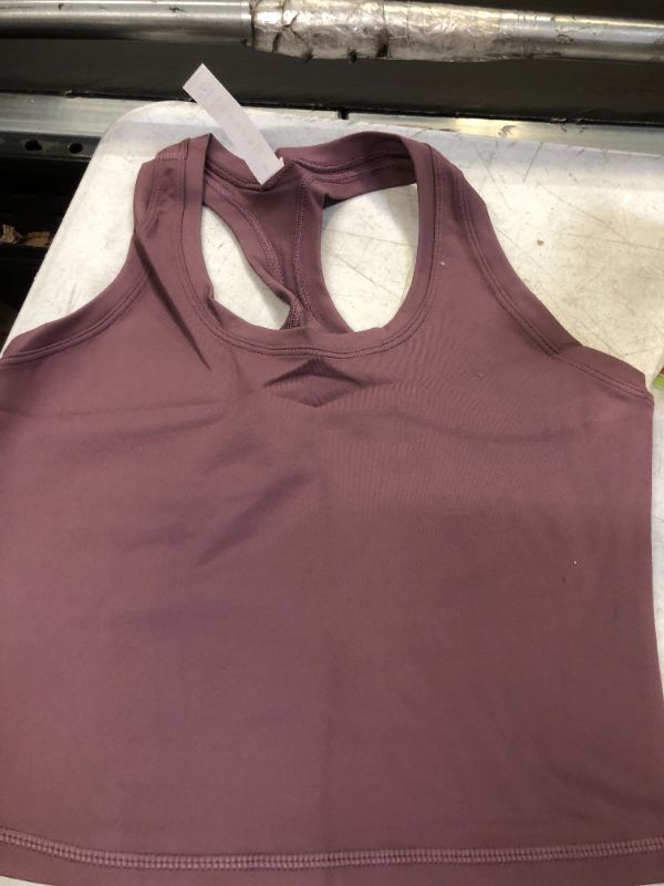 Photo 2 of FELTATY Sports Bras for Women - Seamless Comfortable Tank Style Sports Yoga Bras
SIZE 6