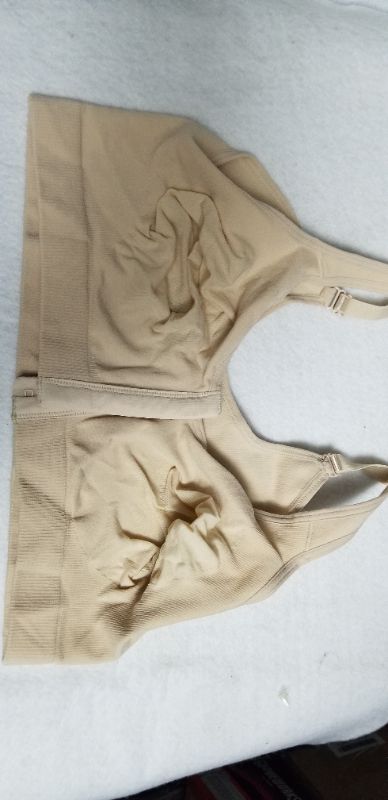 Photo 1 of ANNETTE SNAP FRONT BRA, TAN, LG