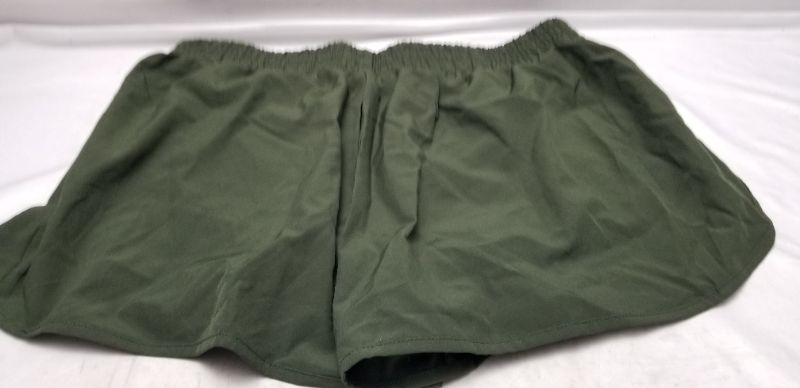 Photo 1 of Blooming Jelly Women's Quick-Dry Running Shorts Workout Sport Layer Active Shorts with Pockets 1.75" ARMY GREEN, XL