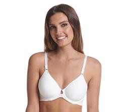 Photo 1 of Bali Women's Comfort Revolution Front-Close Shaping Underwire Bra, White,34D