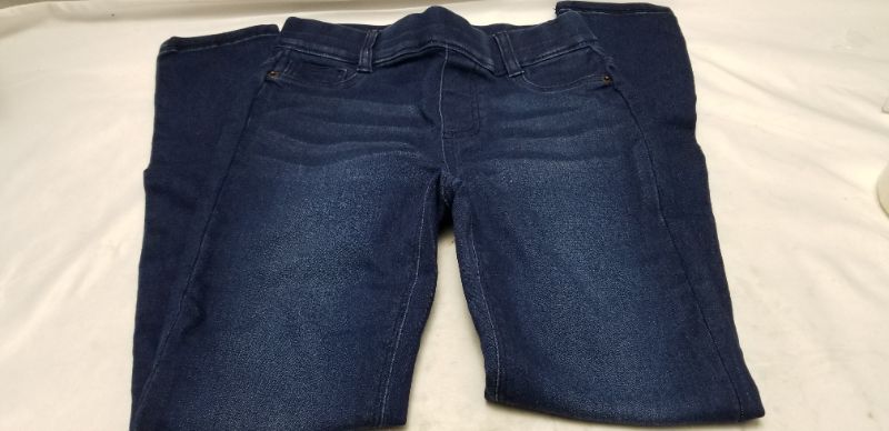 Photo 1 of Amazon Essentials kid's Pull-on Denim Jegging, blue denim, size 10