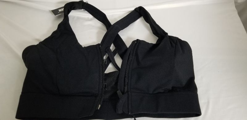 Photo 1 of cordaw sport bra, black, small