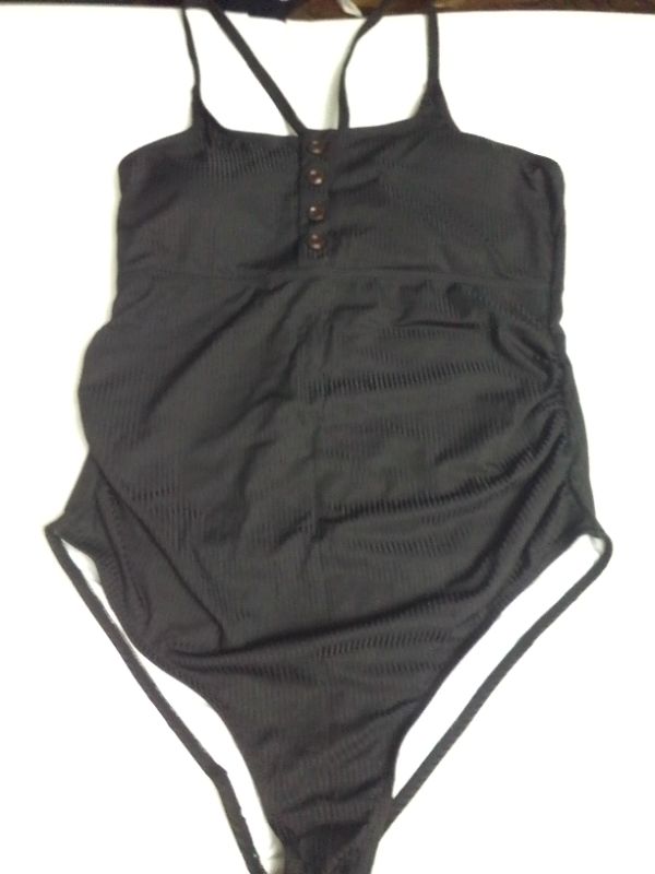 Photo 1 of  Summer Mae One Piece Bathing Suite Black Med