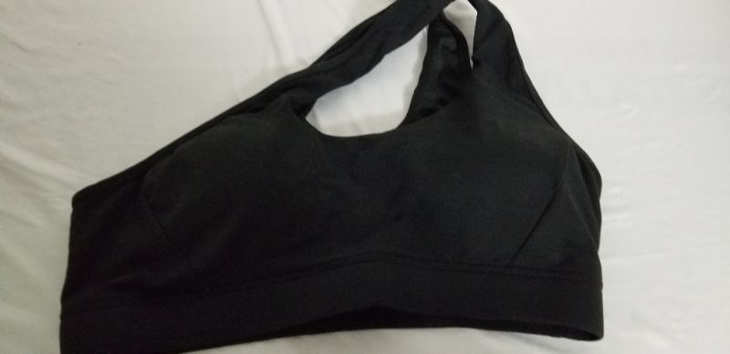 Photo 1 of WOMEN'S SPORT BRA, BLACK, XL