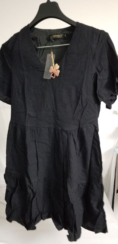 Photo 1 of FANCYINN WOMEN'S DRESS WITH INSIDE LINING, BLACK, XS