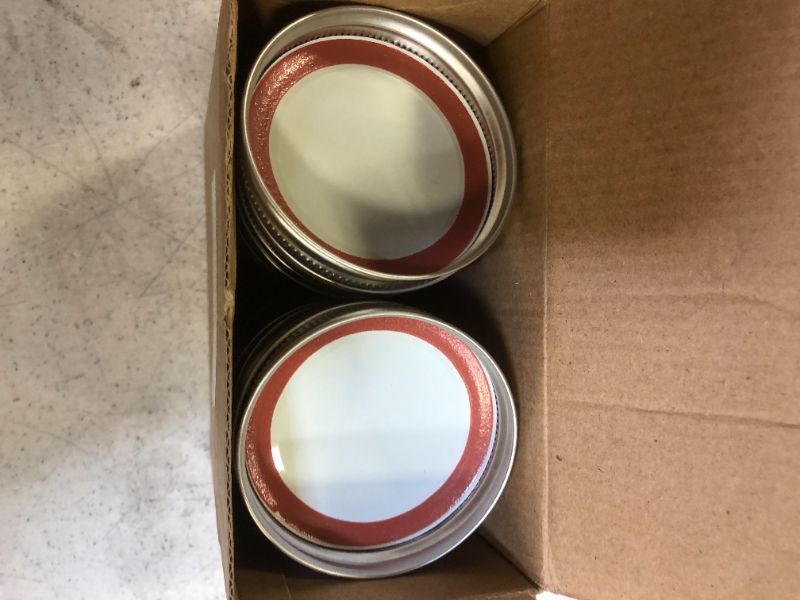 Photo 1 of 24 pack mason jar lids