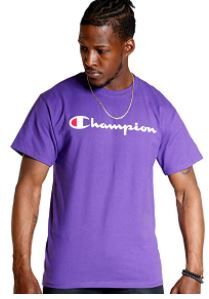 Photo 1 of Champion Men's Classic T-Shirt, Screen Print Script
SIZE MEDIUM