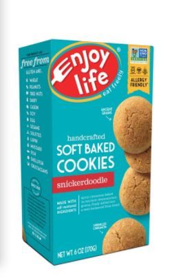 Photo 1 of  Enjoy 6  Life Snickerdoodle Soft Baked Cookies, 6 oz  04/05/2022
