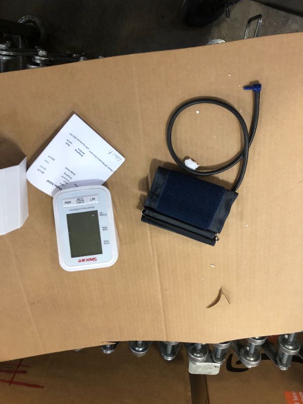 Photo 2 of Sinocare Blood Pressure Monitor Upper Arm BA-823, Ergonomic Design with Voice Function
