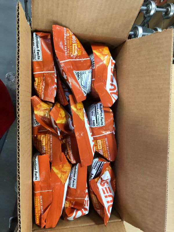 Photo 1 of 2--12pk Quest Nacho Cheese Flavor Tortilla Style Protein Chips, 1.1 oz best by 10/09/2021