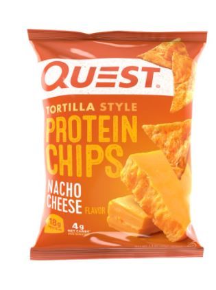 Photo 1 of 2--12pk Quest Nacho Cheese Flavor Tortilla Style Protein Chips, 1.1 oz best by 10/09/2021