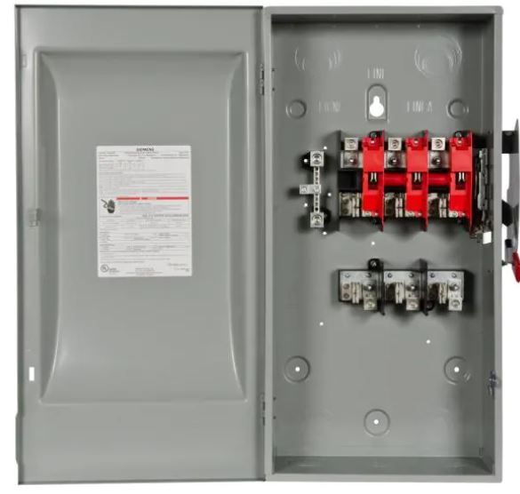 Photo 4 of 200 Amp 240-Volt 3-Pole Non-Fusible General Duty Safety Switch
