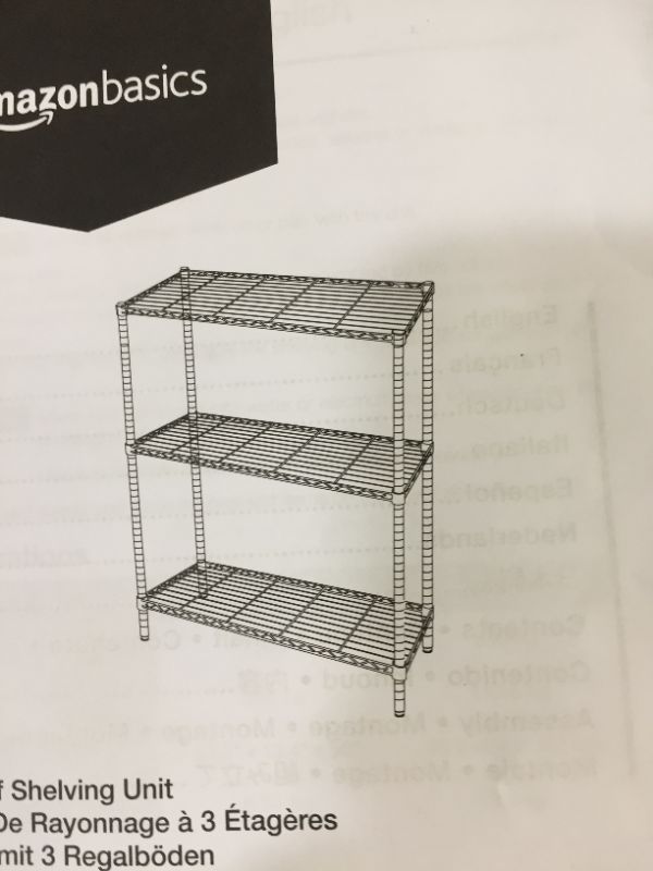 Photo 1 of 3 shelving unit 