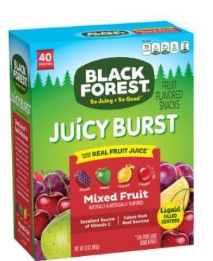 Photo 1 of Black Forest Mixed Fruit Fruit Snacks Pouches, 32 Oz, 40 Count
