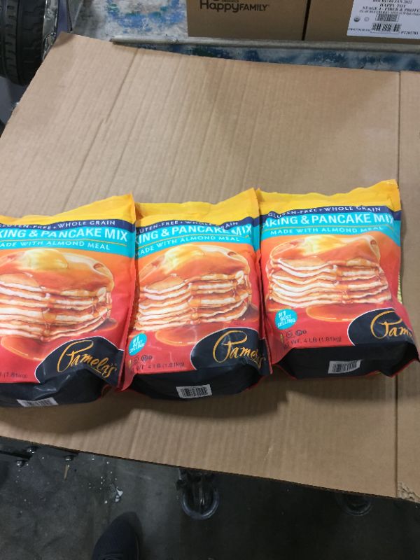 Photo 1 of 3pk Pamela's Gluten Free Whole Grain Baking & Pancake Mix, 4 lb
